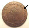 Obverse recut token die state